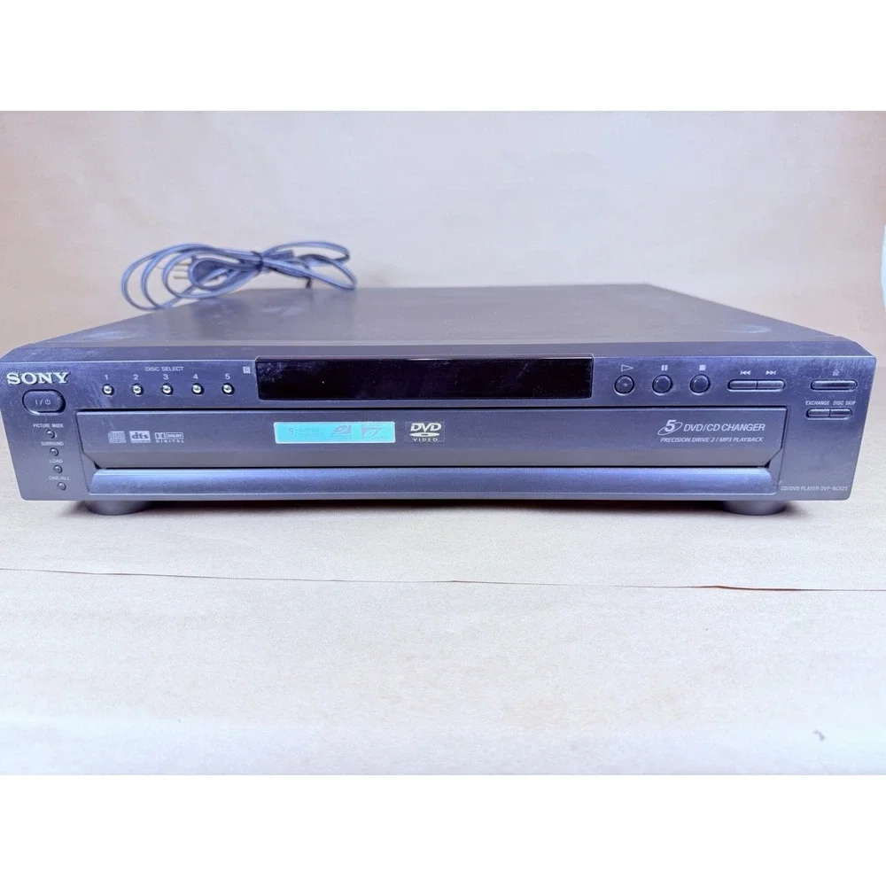 Sony DVP-NC625 5 Disc DVD CD Changer Player w/ OEM RMT-D154A Remote Tested